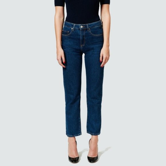 ROUJE Sabina Jeans Straight Leg Rouje Paris Denim EU 36 / 26 - 27 - Picture 4 of 14